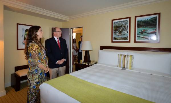Prinz Albert II. von Monaco und Bianca Senna