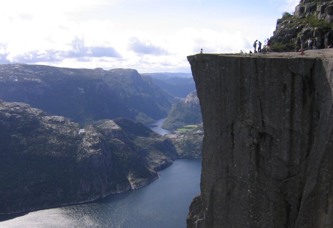 Preikestolen - Felskanzel am Lysefjord