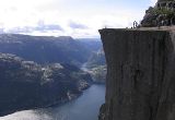 Preikestolen - Felskanzel am Lysefjord von Aconcagua