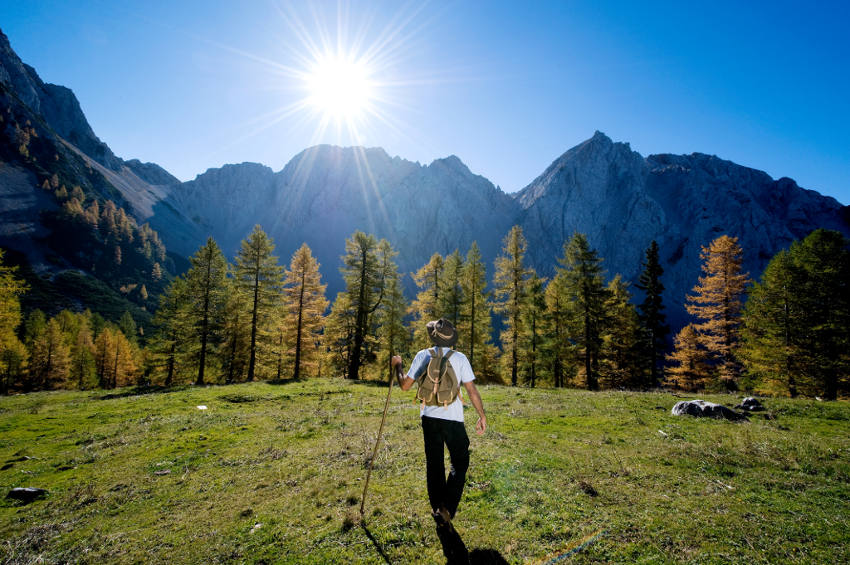 Outdoor auf der Matschacher Alm