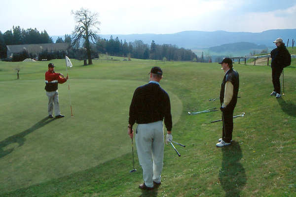 Green der Golfschule Böhmerwald