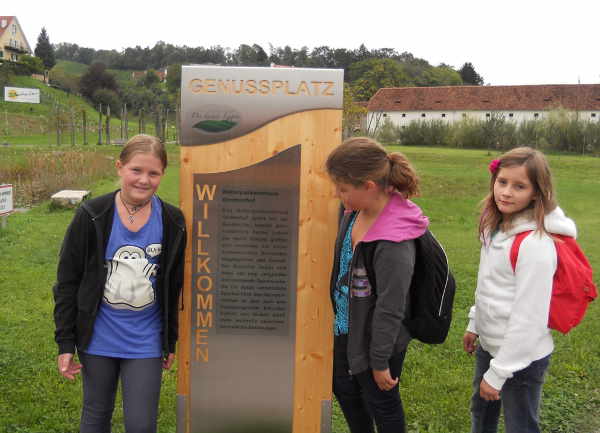 Das Naturparkzentrum Grottenhof ist eines der 17 Genussplätze in der Region 