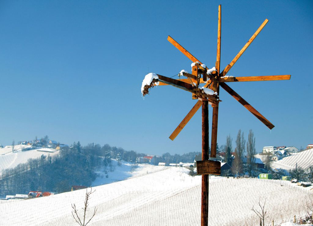 Der Klapotetz gehört zu den Besonderheiten in der Südsteiermark