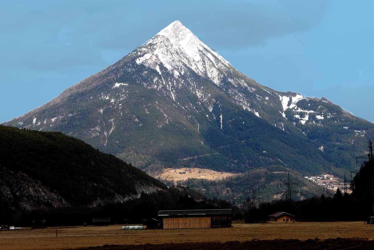 Der Tschirgant - Berg bei Imst, Tirol