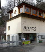 Eingang des Alpenzoo Innsbruck