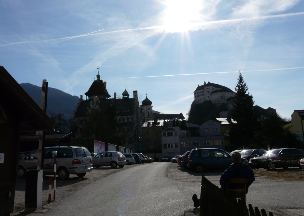 Kufstein im Gegenlicht