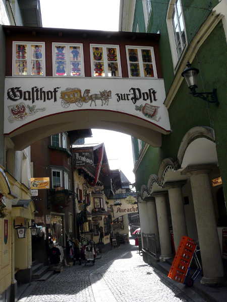 Altstadt Kufstein: Gasthof Post in der Römerhofgasse