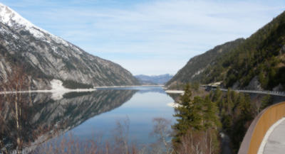 Der Achensee - Ostufer Richtung Norden