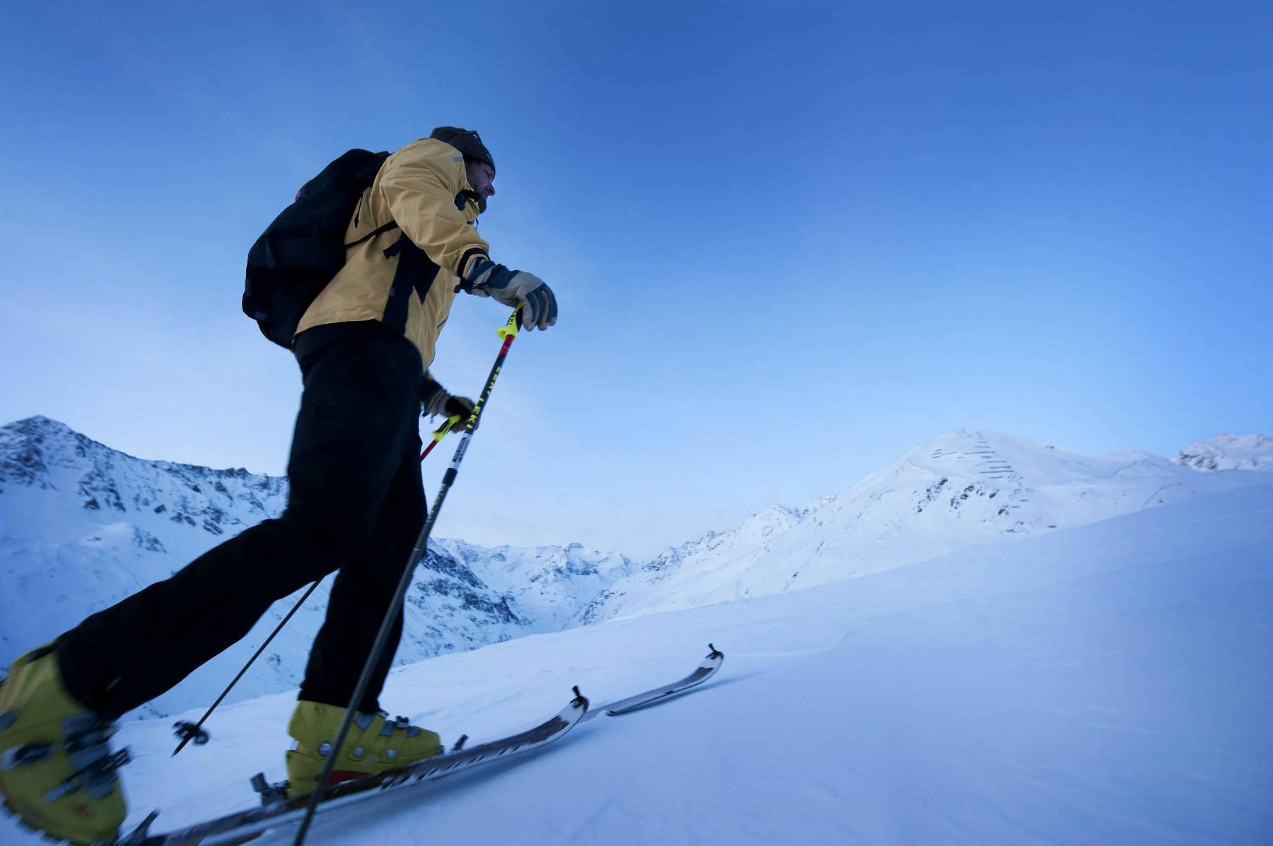 Der Pitztaler Gletscher ist ein Paradies für Skitourengeher