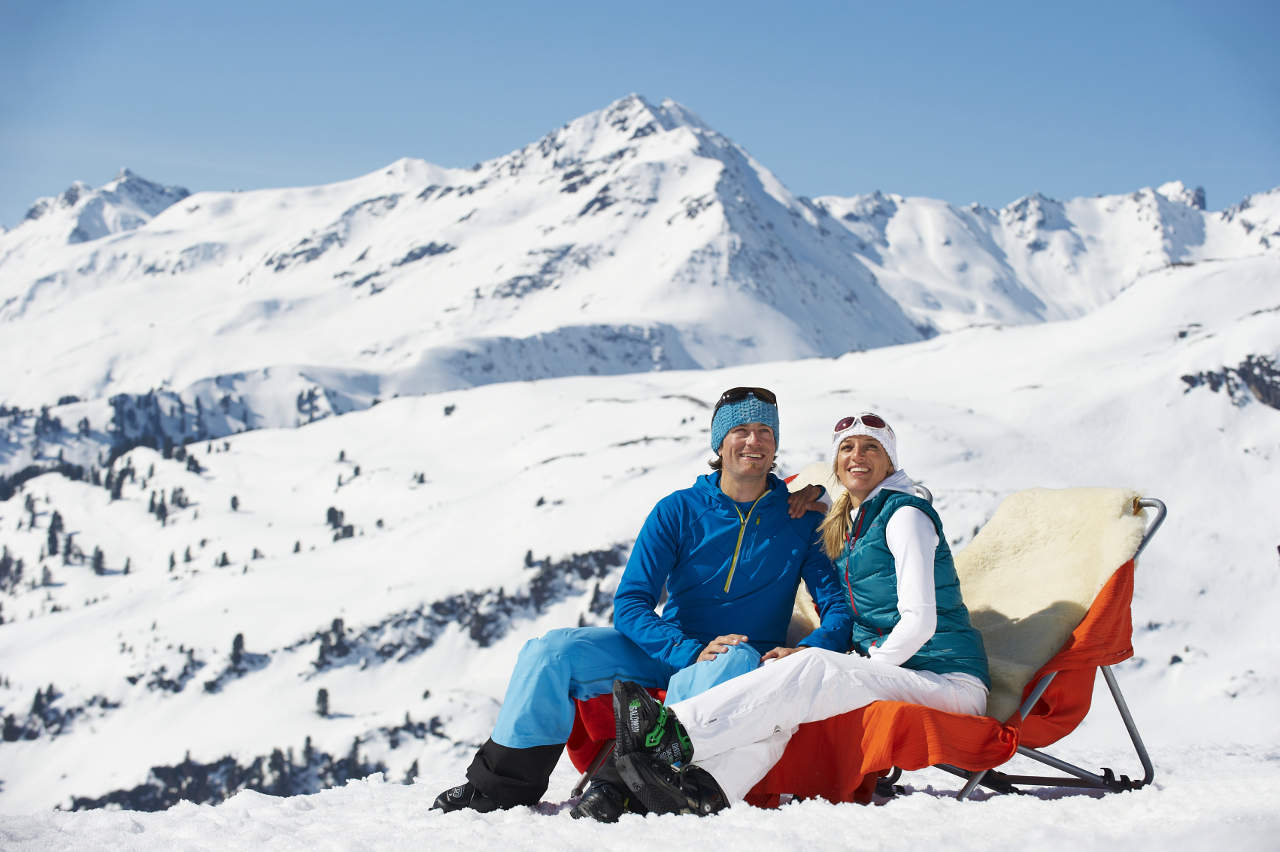 Sonnige Aussichten in St. Anton am Arlberg by TVB St. Anton am Arlberg/Fotograf Michael Reusse c/o Angelika Hermann-Meier PR