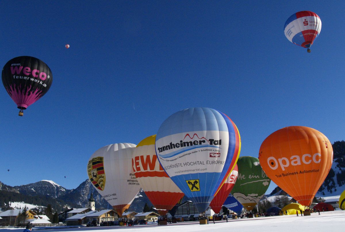 Ballonfestival im Tannheimer Tal