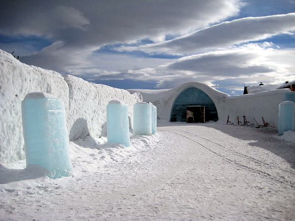 Das Eishotel in Jukkasjärvi
