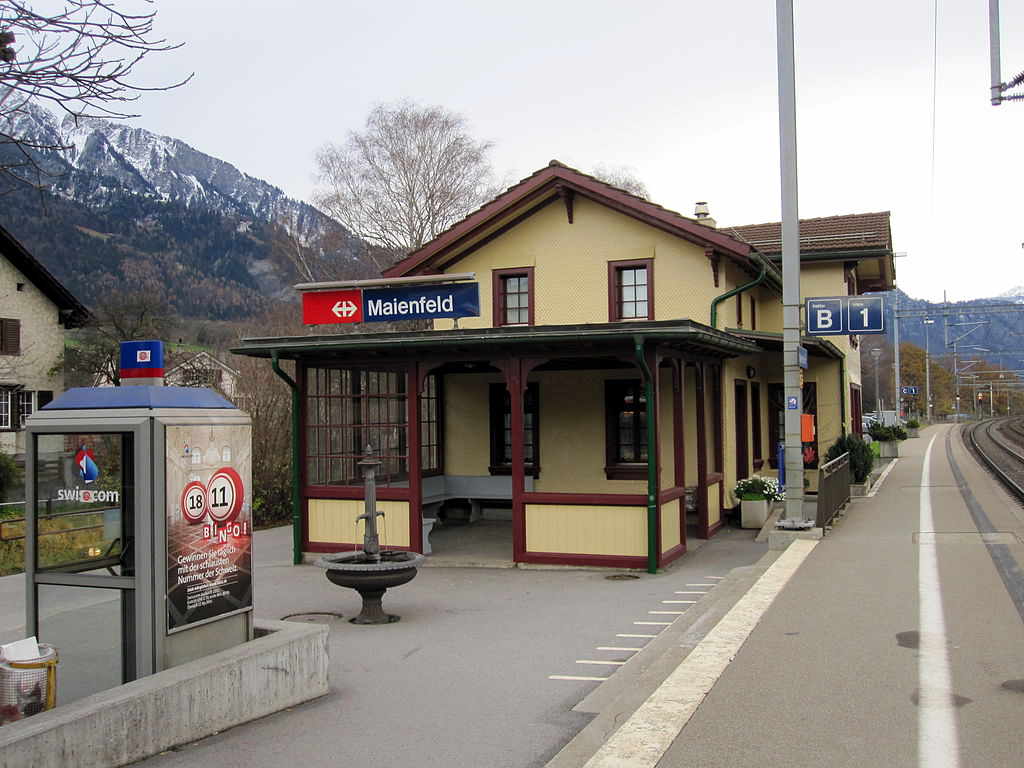 Bahnhof Maienfeld