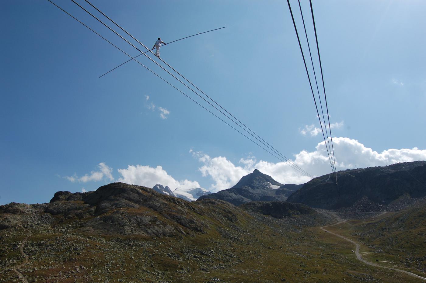 3. Weltrekord: Freddy Nock bezwingt die Diavolezza by Engadin St. Moritz Mountain Pool