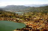 Lugano und Hinterland (vom Monte Bre)