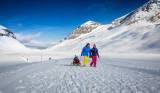 Winterwanderung auf der Gemmi, ©Leukerbad Tourismus