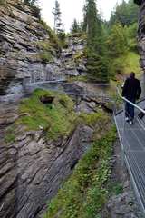 Hängebrücke in der Dalaschlucht