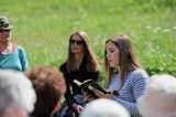 Monique Schwitter liest beim Literaturfestival in Leukerbad von Leukerbad Tourismus / Florian Thiele / Literaturfestival