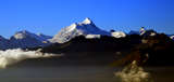 Weisshorn vom Gemmi aus 