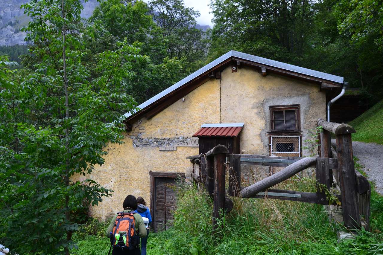 das historische E-Werk Leukerbad