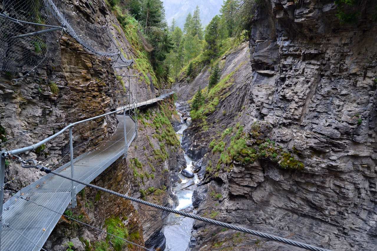 Thermalweg in der Dalaschlucht