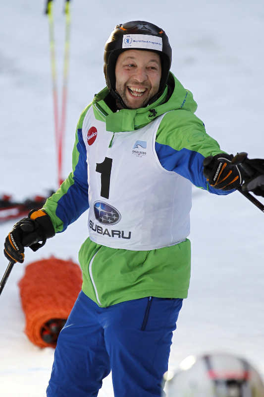 DJ Bobo beim ENGELBERG PROMINENTEN SCHANZEN PARALLEL SLALOM