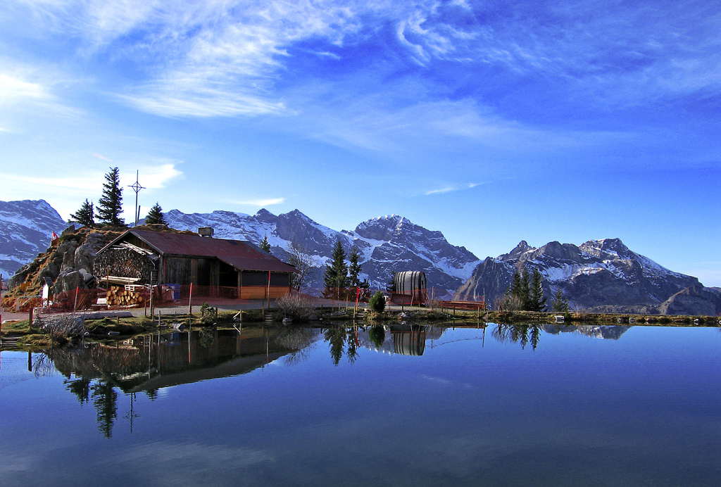 Der Härzlisee bei Engelberg