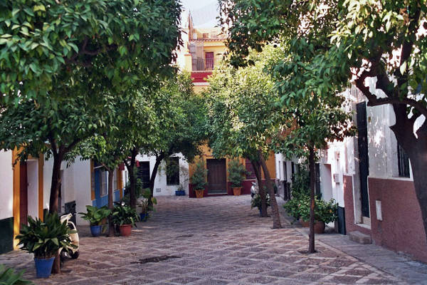 Im grünen Barrio - die Altstadt Sevillas
