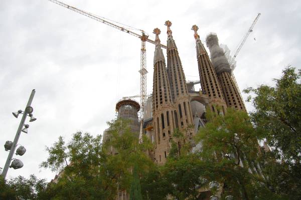 Die wohl schönste Baustelle der Welt: Sagrada Familia in Barcelona