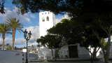 An der Kirche von Haria startet die Prozession zu Ehren des San Juan von Hihawai