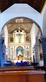 Yaiza: Altarraum der Kirche  