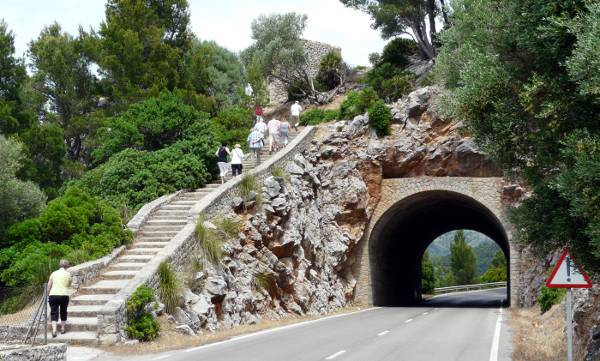 Der Mirador Ricardo Rocca und Tunnel 