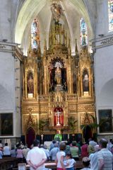 Messe in der Kirche San Miquel
