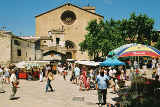 Plaza Mayor an einem ruhigen Markttag von Hihawai