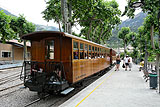 Der rote Blitz - Ferrocarril de Sóller von Hihawai