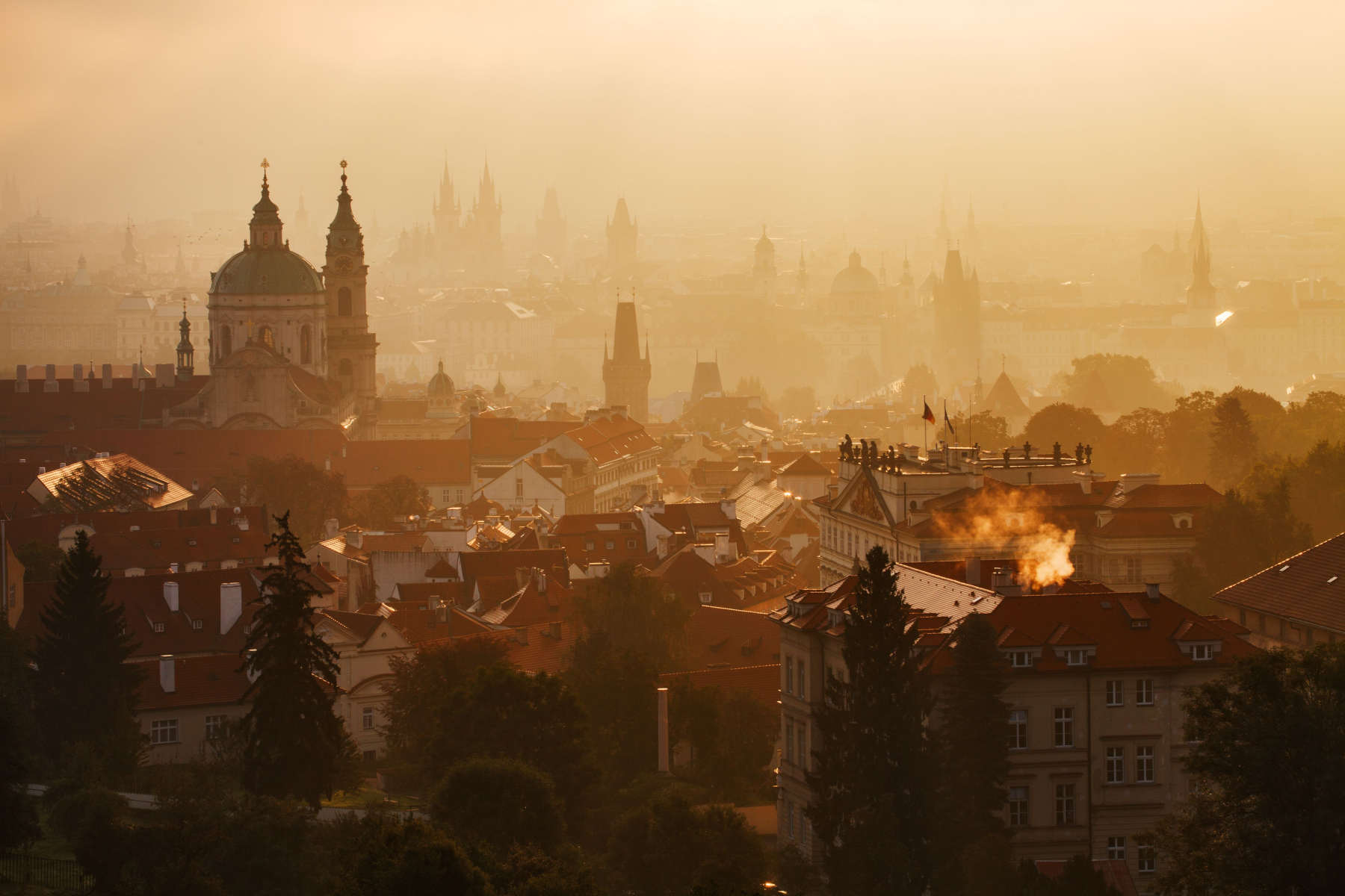 Prag - Panorama by © Martin Rak/Czechia Digital Media Library via AHM