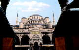 Die Sultan-Ahmed-Moschee (Blaue Moschee)