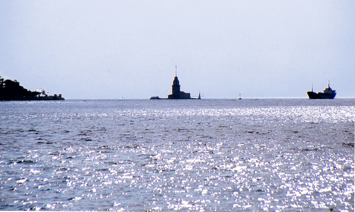 Der Leanderturm (Mädchenturm) im Bosporus