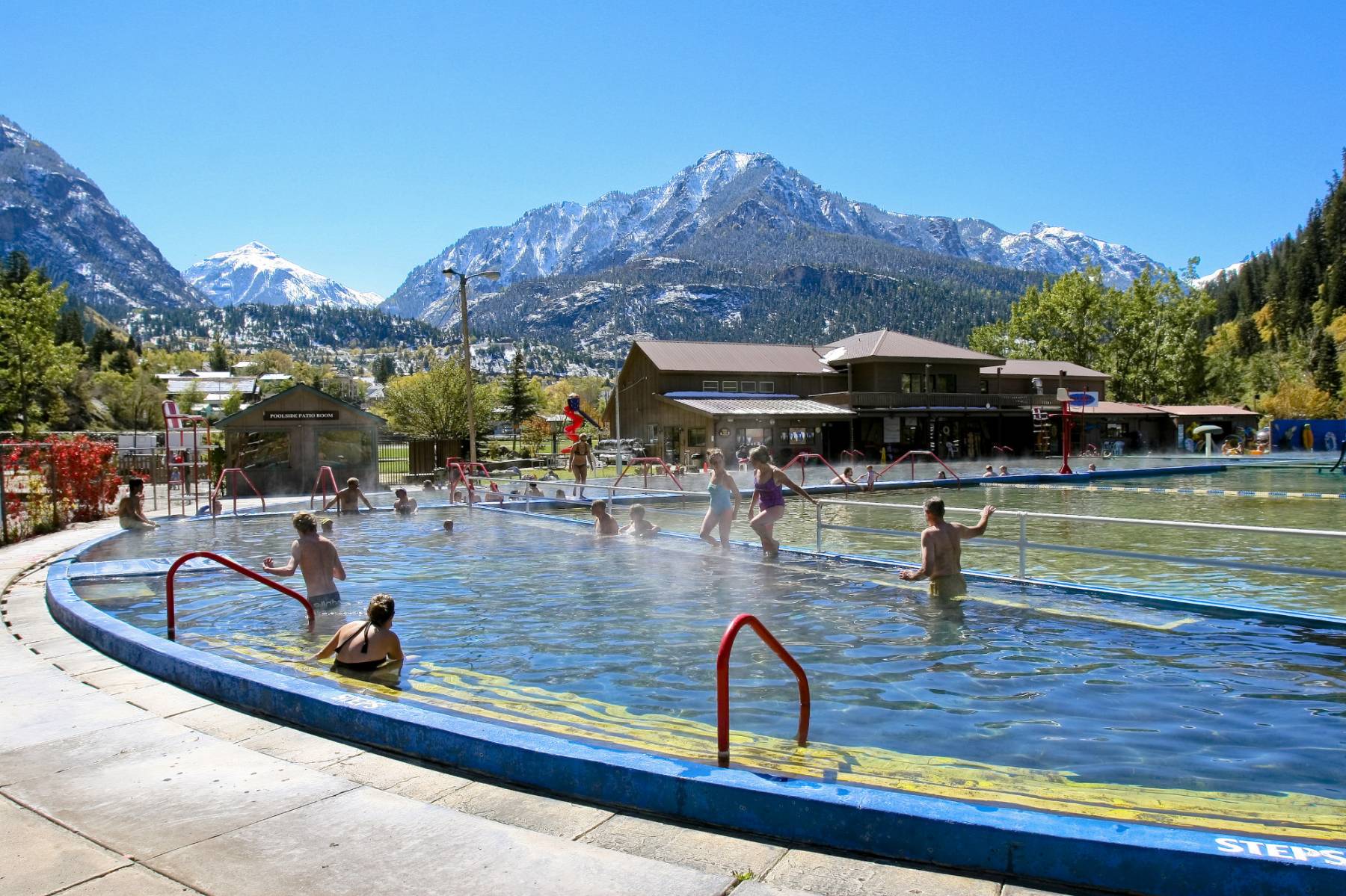 Dampfendes Badevergnügen in den Ouray Hot Springs by Matt Inden_Miles / c/o get it across