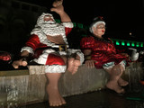 Shaka Santa und Mrs. Claus (Mele) von Sabrina Hasenbein