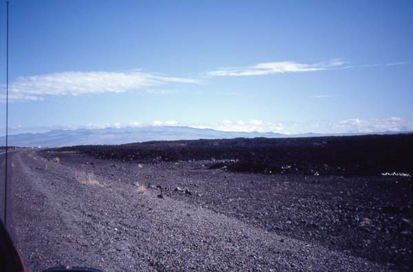 Landschaft nahe Kona