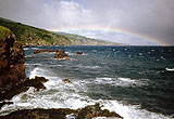 Regenbogen in der Nähe der 7 Sacred Pools 2