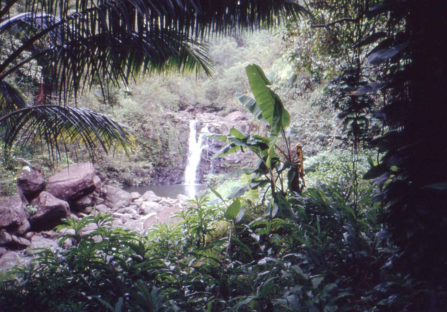 Wasserfall neben der Road 360