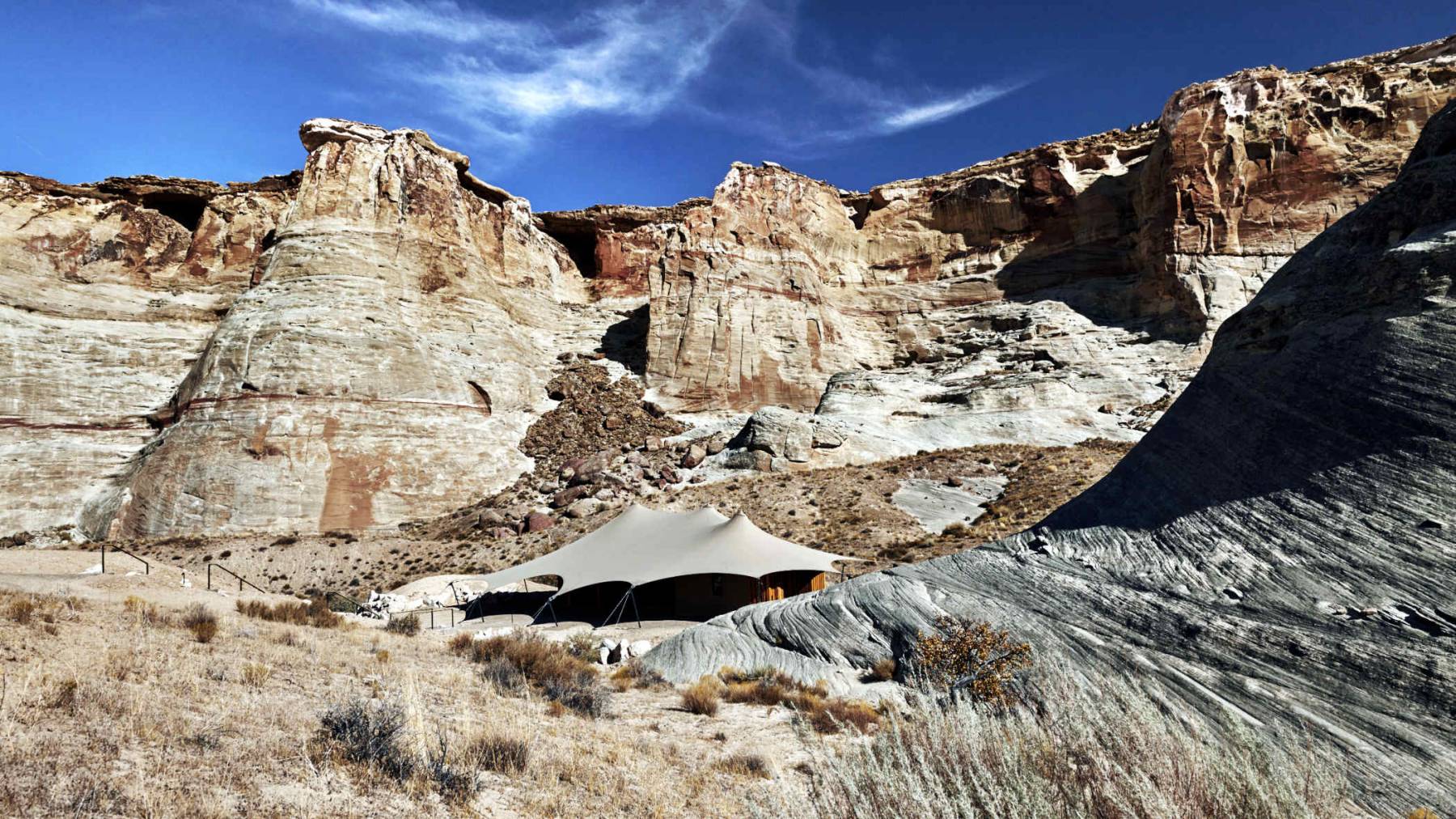 Glamping-Camp Sarika in Utah by Brand USA via Lieb Management